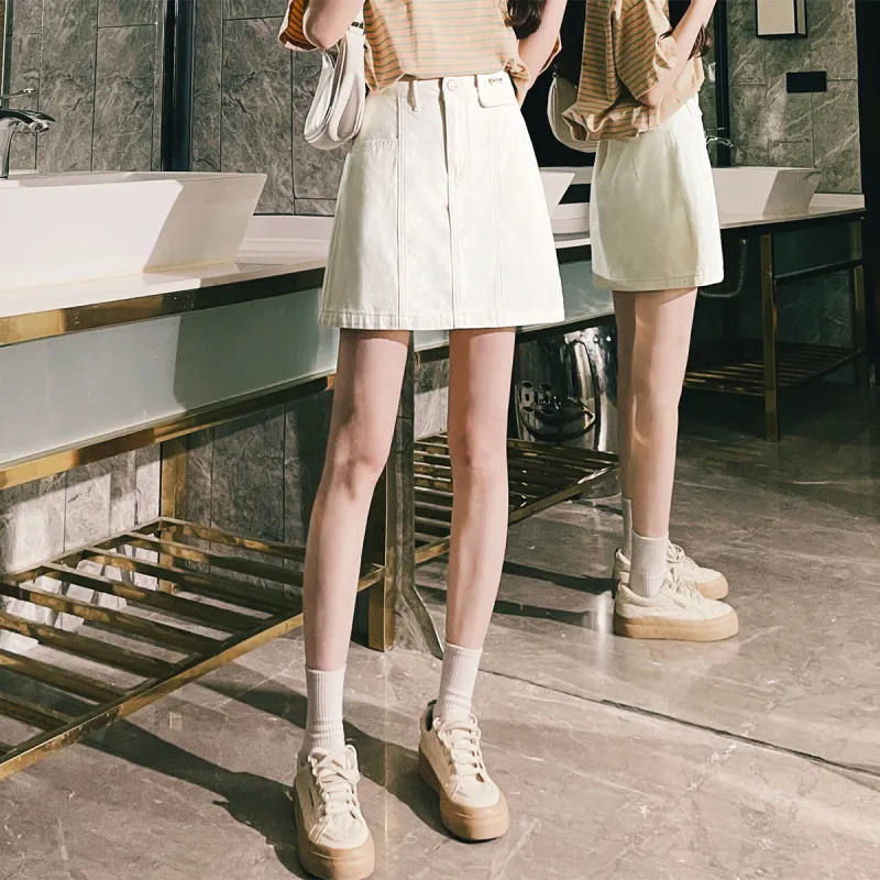 HIPPIEMISS Denim Short Skirts Women's-2