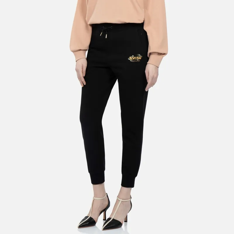EVISU Casual Pants Women's Black-2