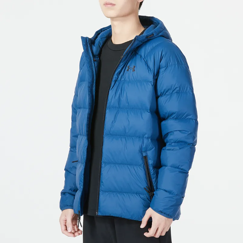 Under Armour Down Jackets Men Blue-4