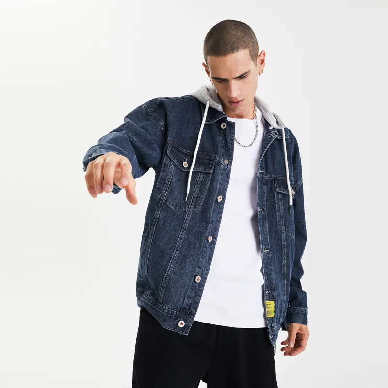 GUKUUL Denim Jacket Unisex Blue-4