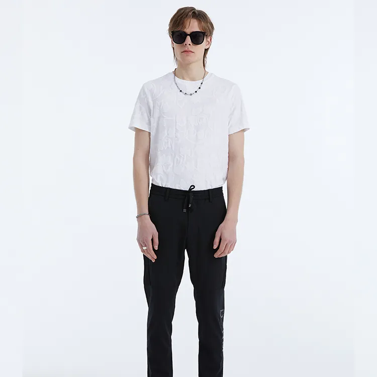 DAVID NAMAN Laputa Collection T Shirts Men White-2