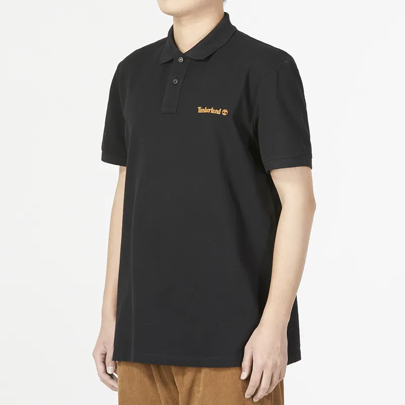 Timberland Polo Shirts Men Black-4