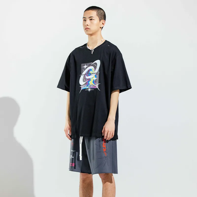 FLOAT Casual Shorts Unisex Deep Carbon Gray-7
