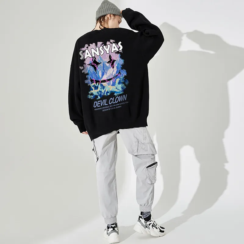 SANSYAS Sweaters Unisex-2
