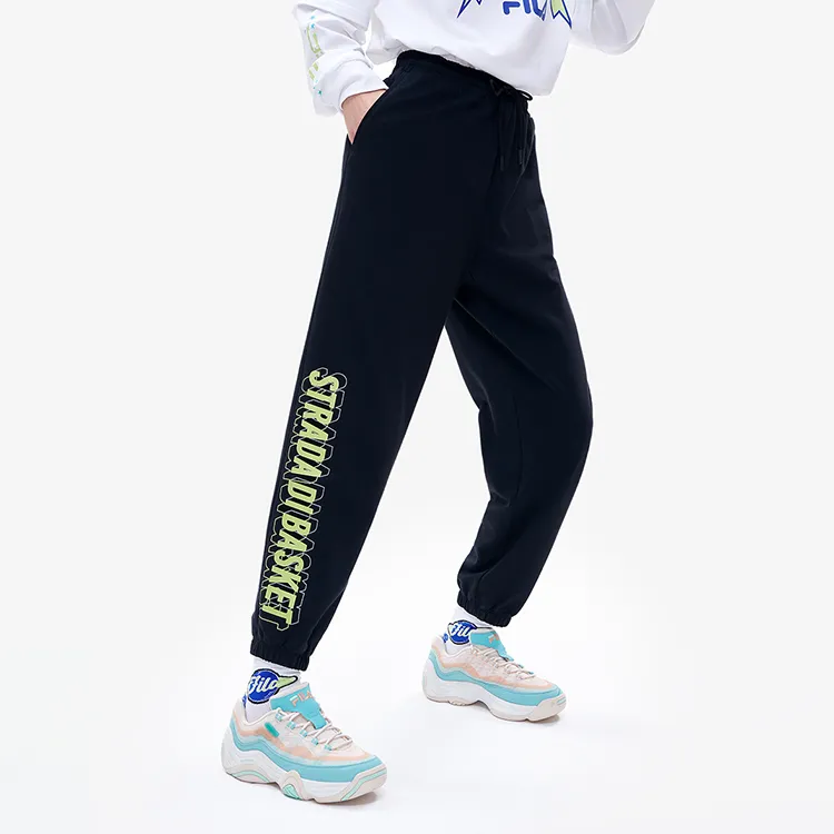 FILA FUSION FUSIONinline Casual Pants Women's Pitch Black-4