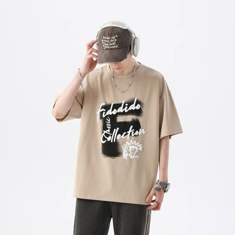 FIDO DIDO Short Sleeved T Shirts Unisex-31