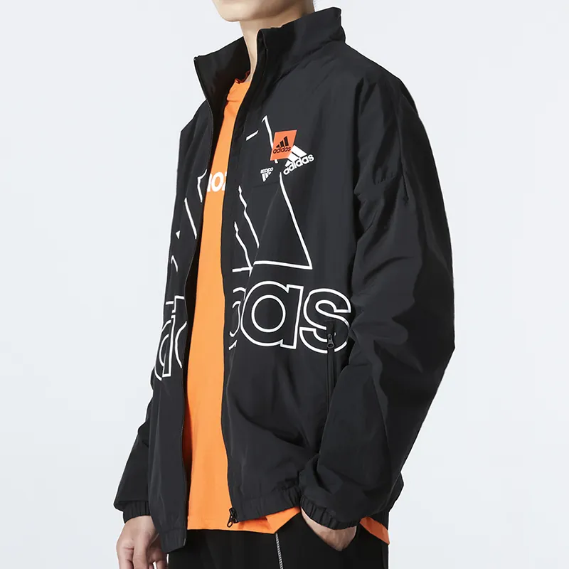 Adidas Jackets Men Black-4