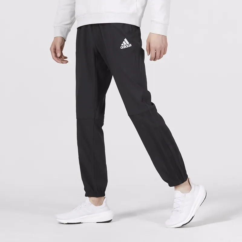 Adidas Casual Pants Men Black-3