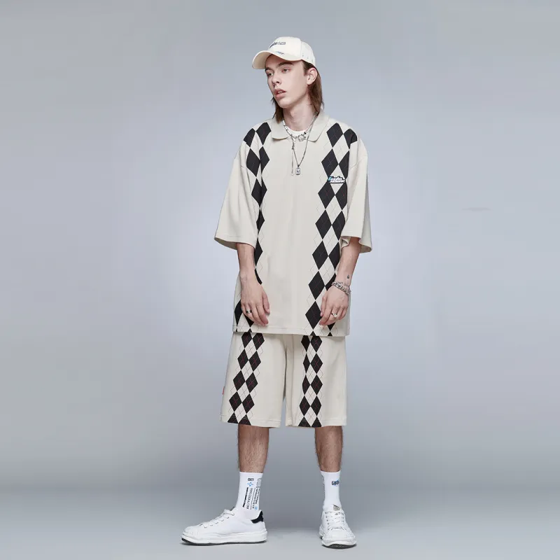 Guuka Casual Shorts Men Light Apricot-3
