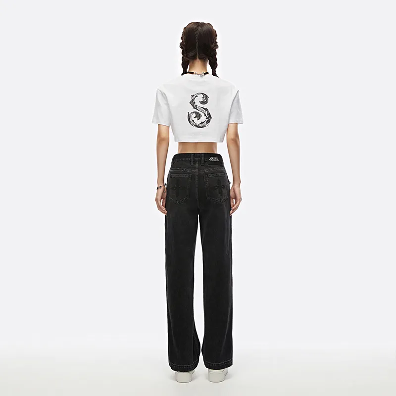 SMFK Jeans Women's Midnight Black-2