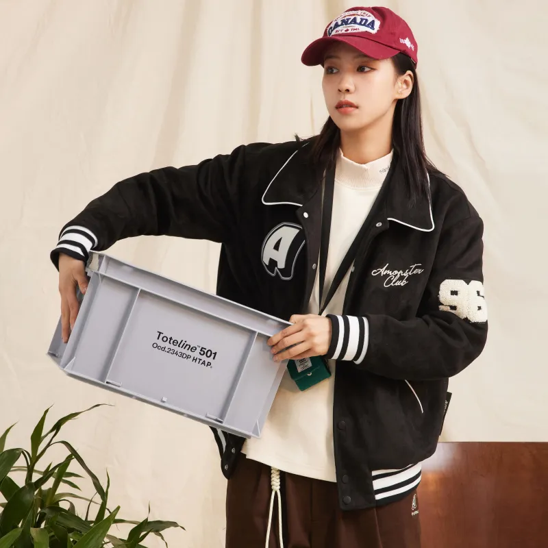 AMONSTER Loose Fit Thin Jacket Unisex-3