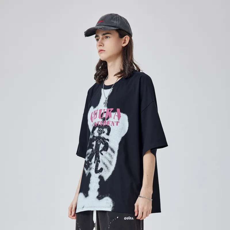 Guuka T Shirts Men Black-7