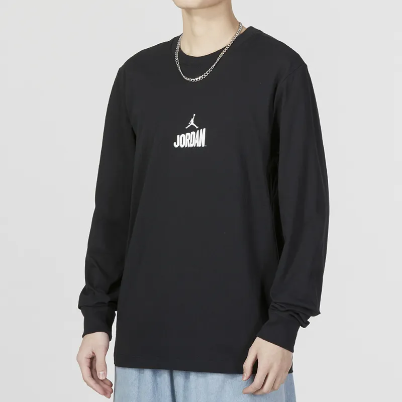 Jordan T Shirts Men Black-3