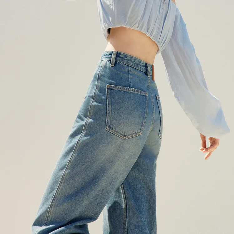 MO&CO Jeans Women's Denim Blue-6