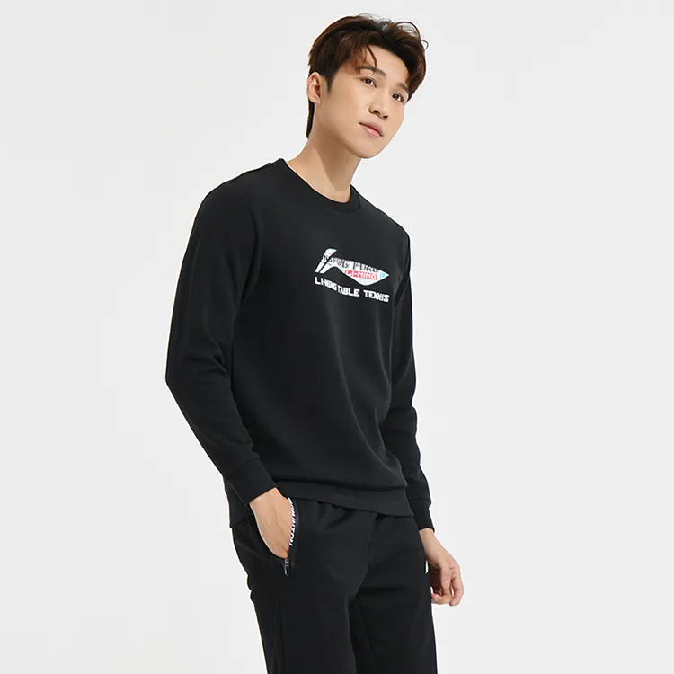 LINING Sweatshirts Unisex Black-4