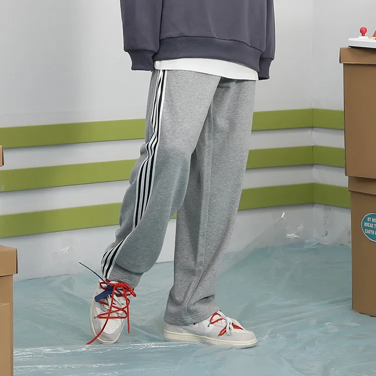 Bt Straight Casual Pants Unisex-9
