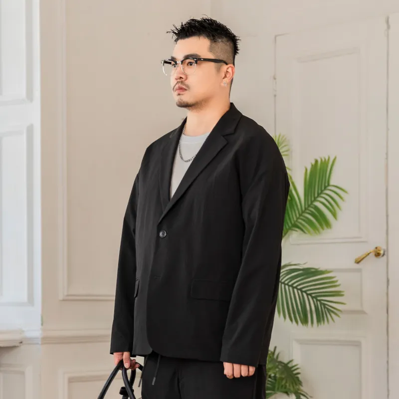WAYNEXZAVIER Business Suit Men's Black-3