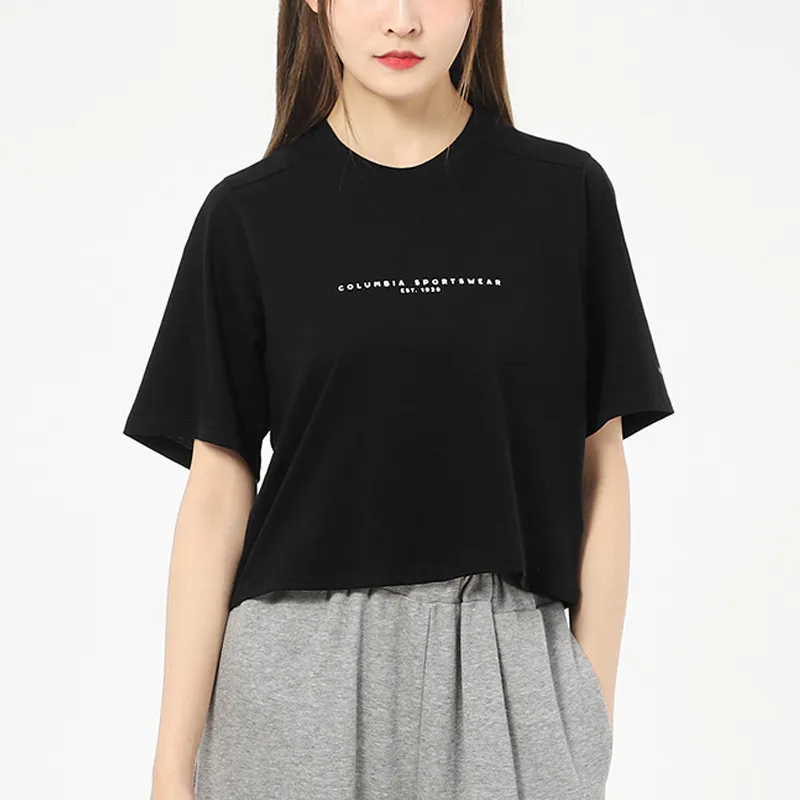 Columbia Crop Tops Women's Black-2