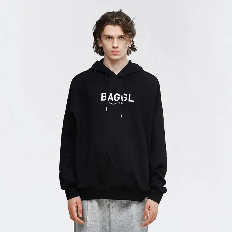 BAGGL Sweatshirts Unisex Black-2