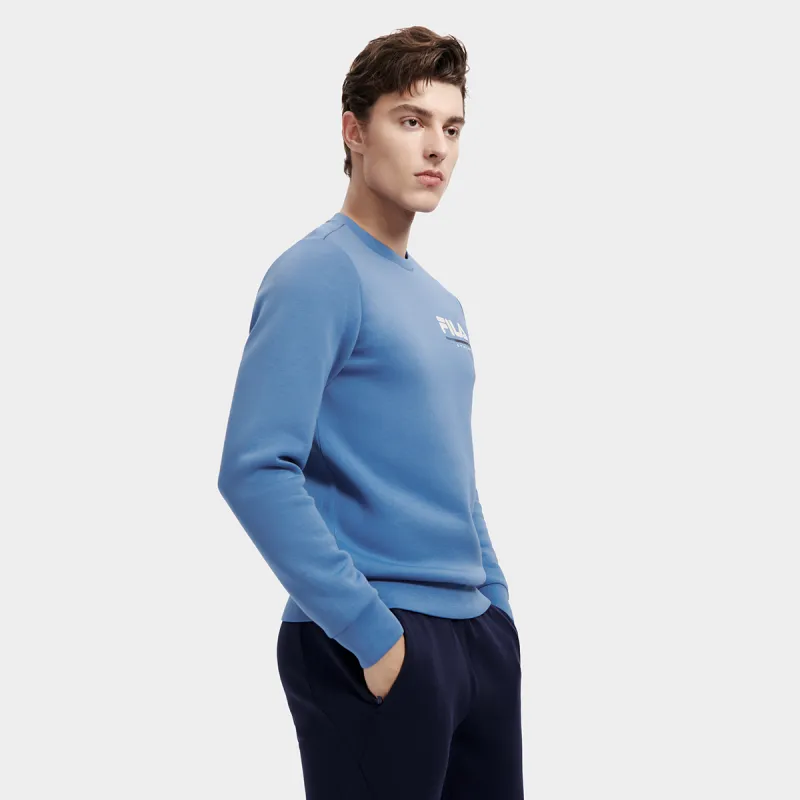 FILA Sweatshirts Men Flash Butterfly Blue-4