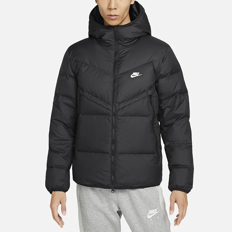 Nike Down Jacket Winter Men's Black-5