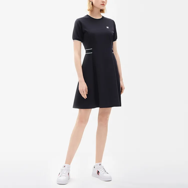 FILA Short Sleeved Dresses Women's Legend Blue-2