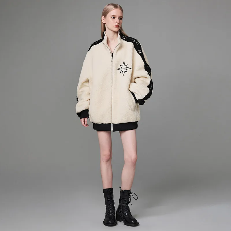 YLDP FW22 Loose Fit Jacket Unisex Ecru-6