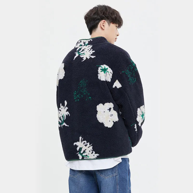 RMTCRW ROMANTIC CROWN Multicolor Stand Collar Loose Fit Thickened Puffer Jacket Unisex-7