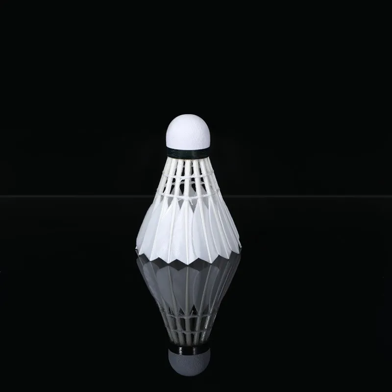 RSL Duck Feather Shuttlecock 12 Pack CiGu Duck Feather Competition Training Shuttlecocks-4