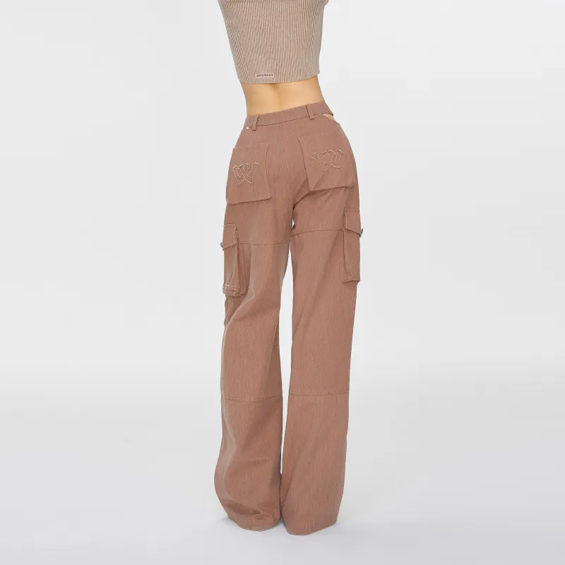 NOTAWEAR Casual Pants Women's Sheer Pink-2