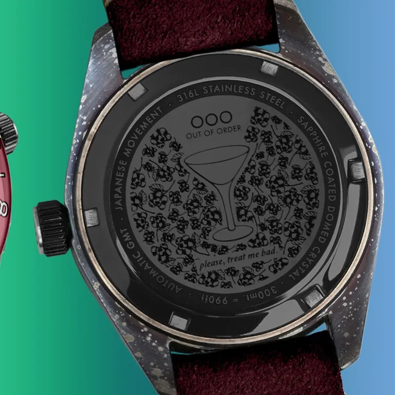 OUT OF ORDER Unisex Watch-5