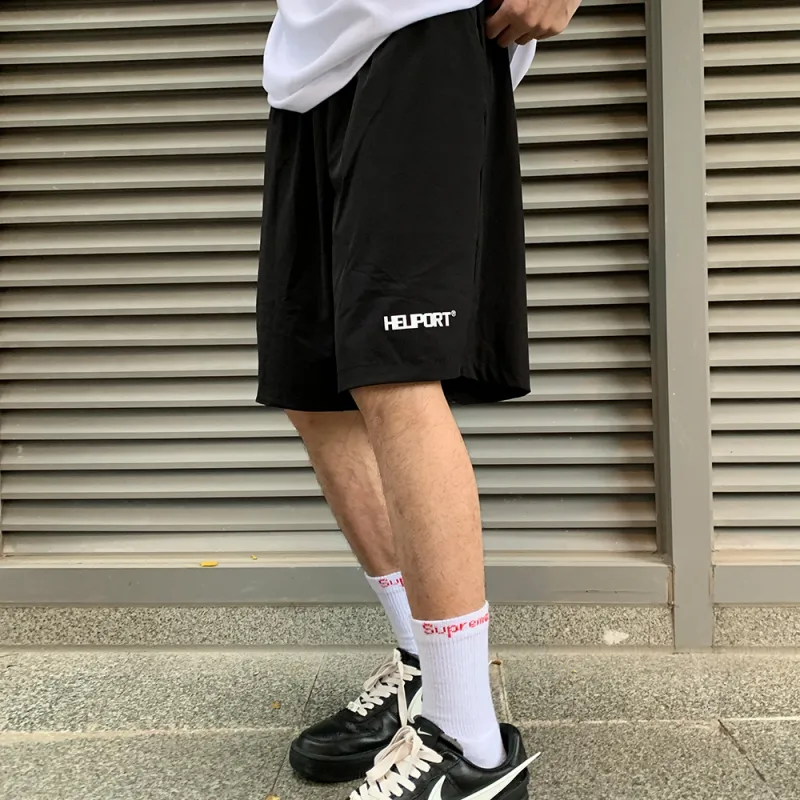 HELIPORT Casual Shorts Unisex Black-3
