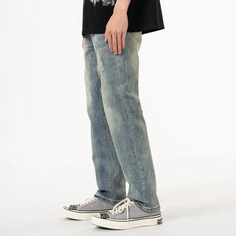 XINYINSU Jeans Unisex-6