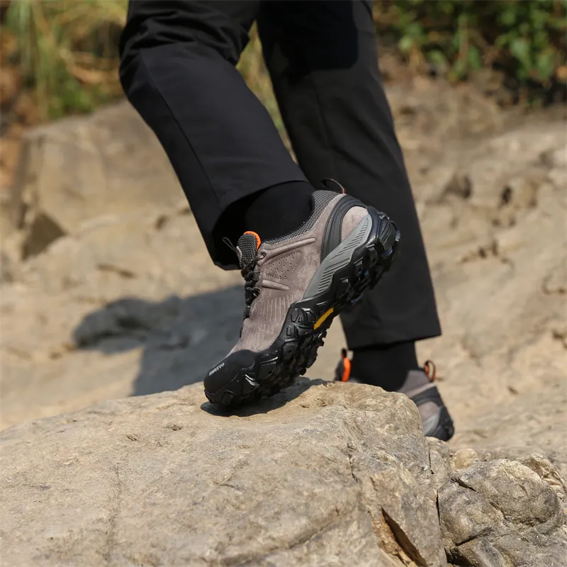 HUMTTO Hiking / Trekking Shoes Men Low Top Chestnut-8