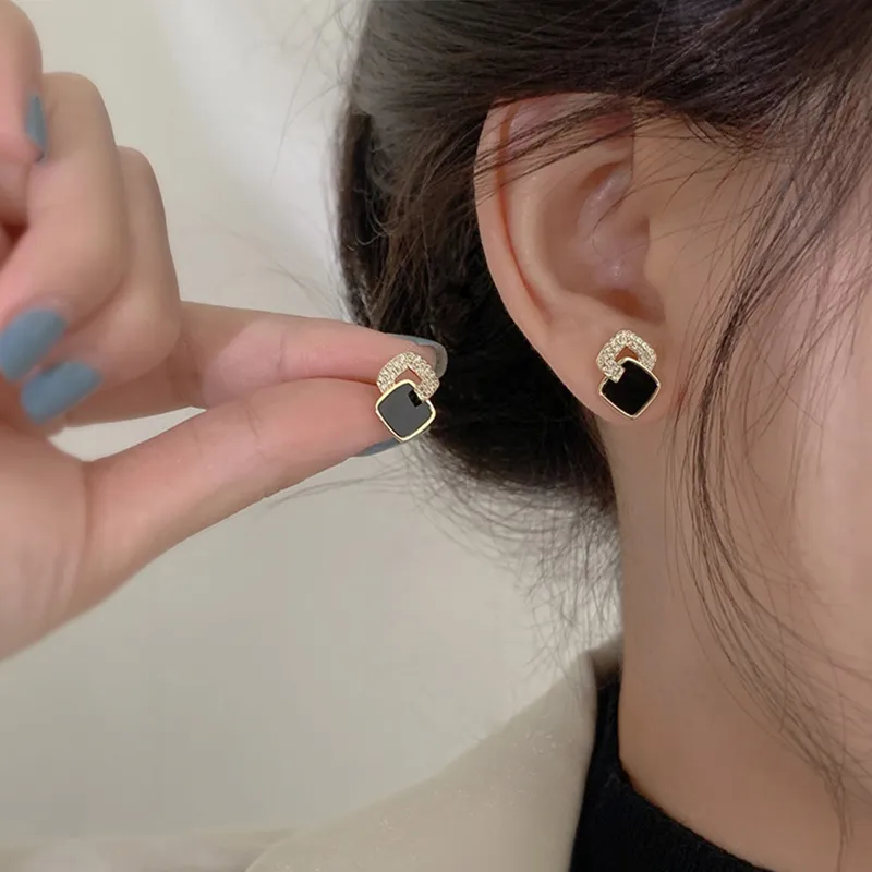 PIARA S925 Silver Stud Earrings Women's-1