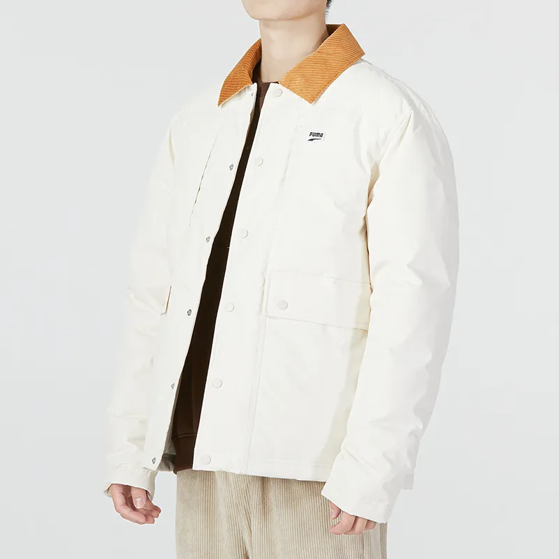 PUMA Down Jackets Men White-4