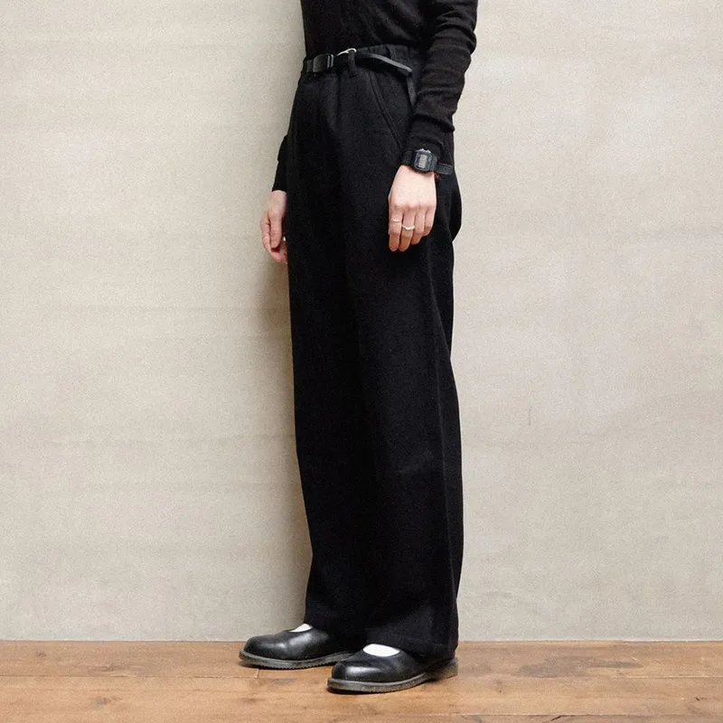 Gramicci Casual Pants Unisex Black-3
