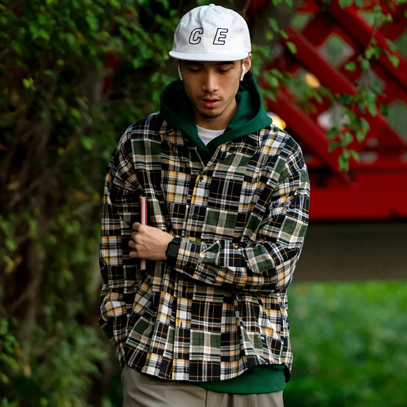 URBAN STANDARD Shirt Men's Plaid-3