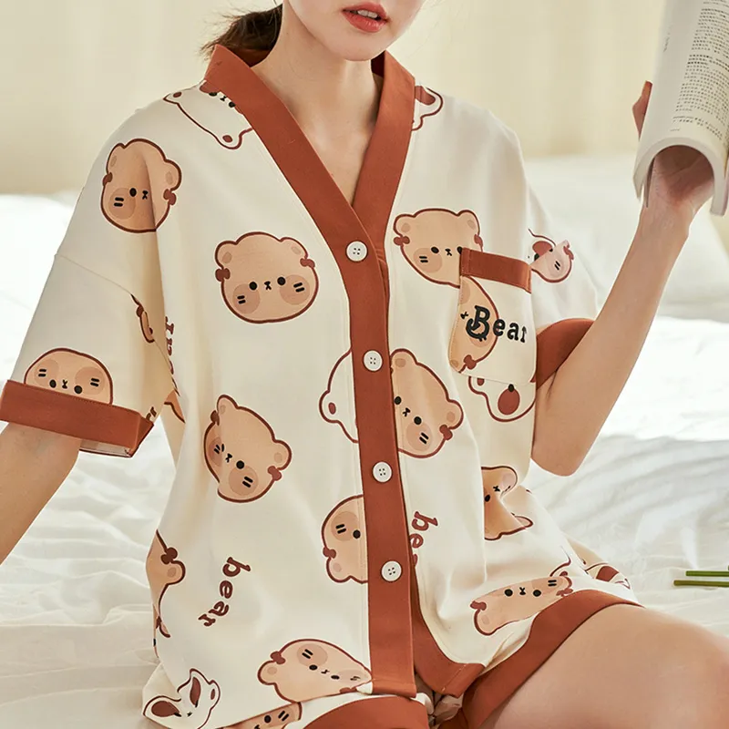Xiang Ning Pai Women's Pajama Sets-1