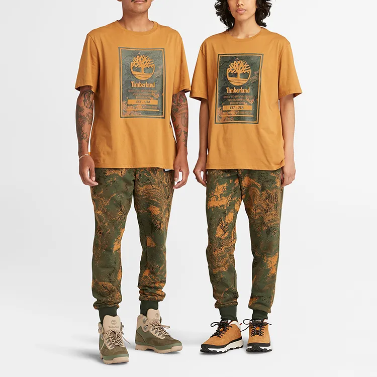 Timberland T Shirts Unisex Wheat-2