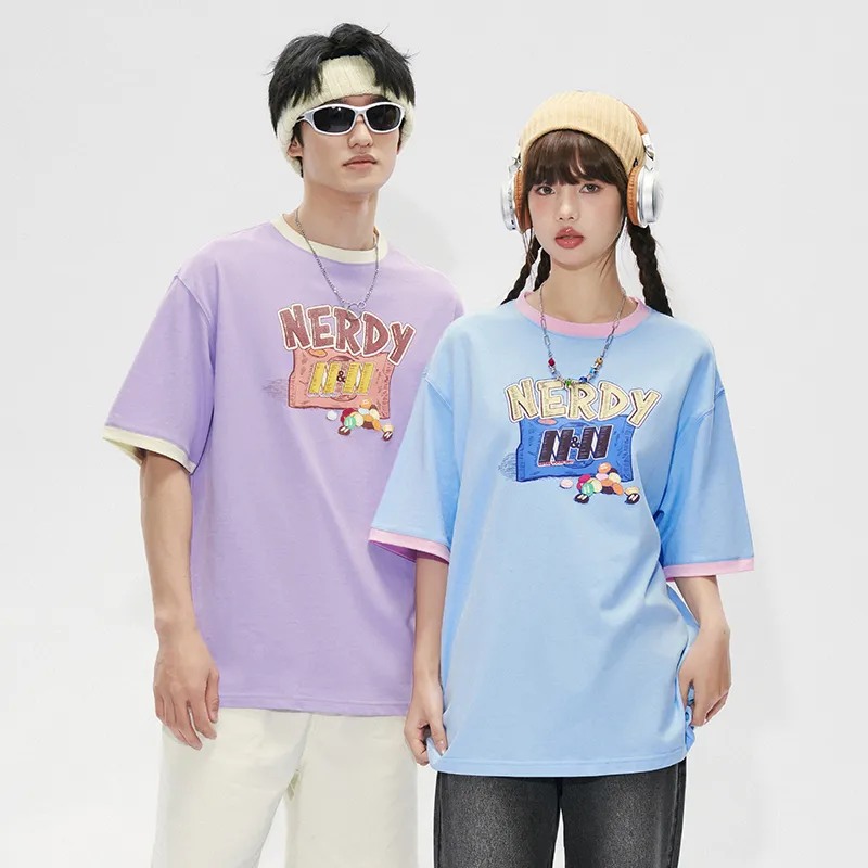 Nerdy T Shirts Unisex Purple-2