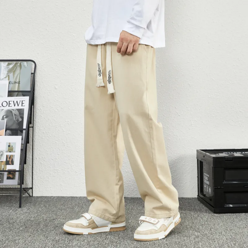 NFWYS Straight Casual Pants Fall Unisex-27