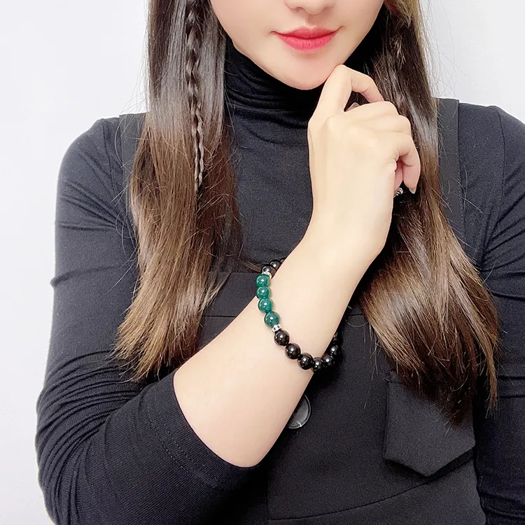 MOUNTAINS AND MANS Agate Bracelets Unisex-6