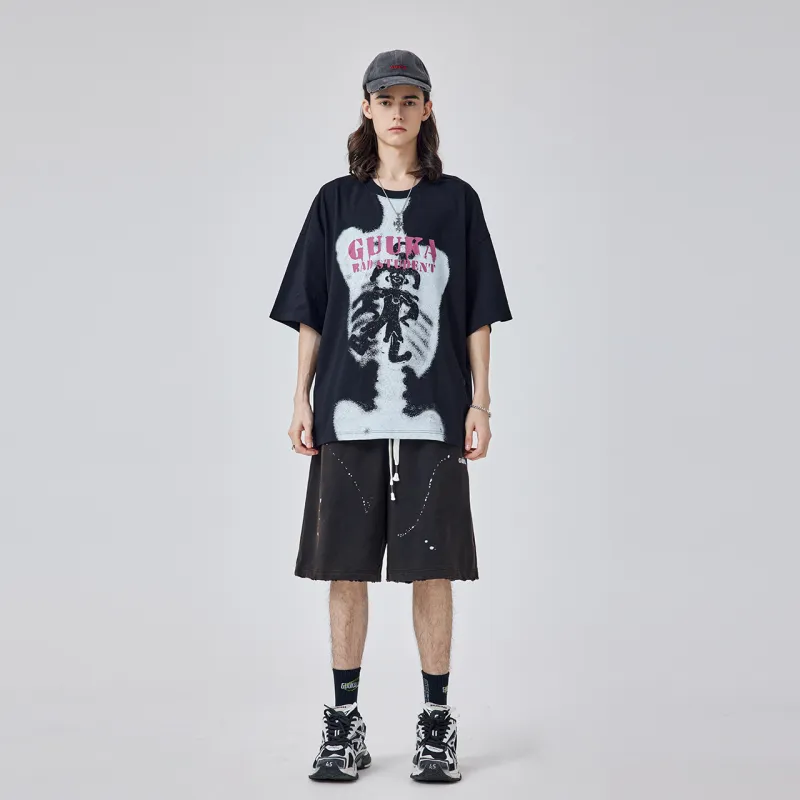 Guuka T Shirts Men Black-2