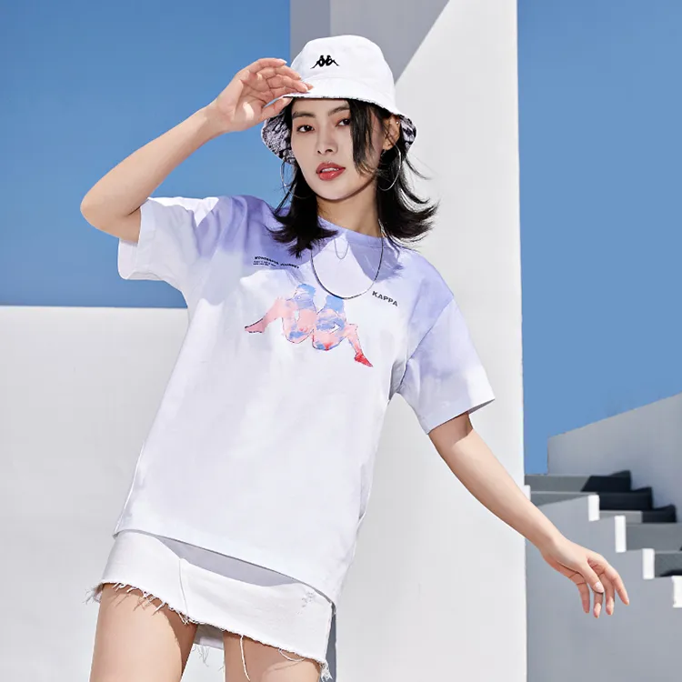 Kappa Reality Mirror Drop Shoulder Sleeve T-Shirt Unisex-7