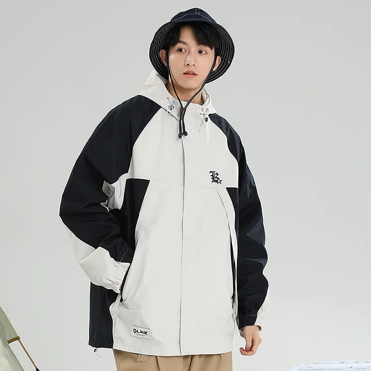 OLRIK Spring And Fall Windbreaker Jacket Unisex-3