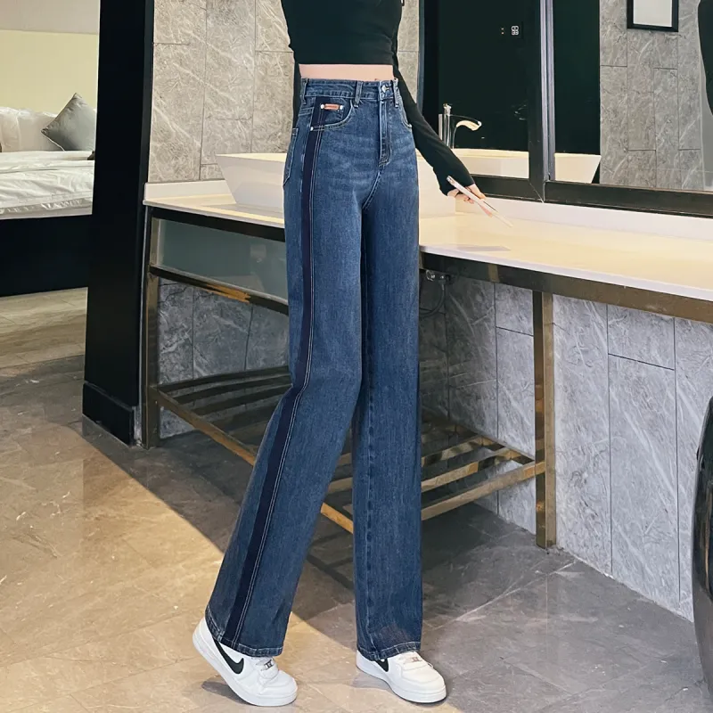 MITUAN Jeans Women's Single Blue/Gray-5