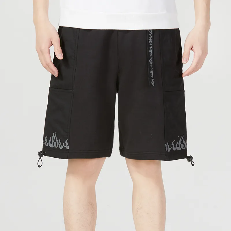 PUMA Humming 3,SS23 Chinese Culture Tribute Series Casual Shorts Men Black-2