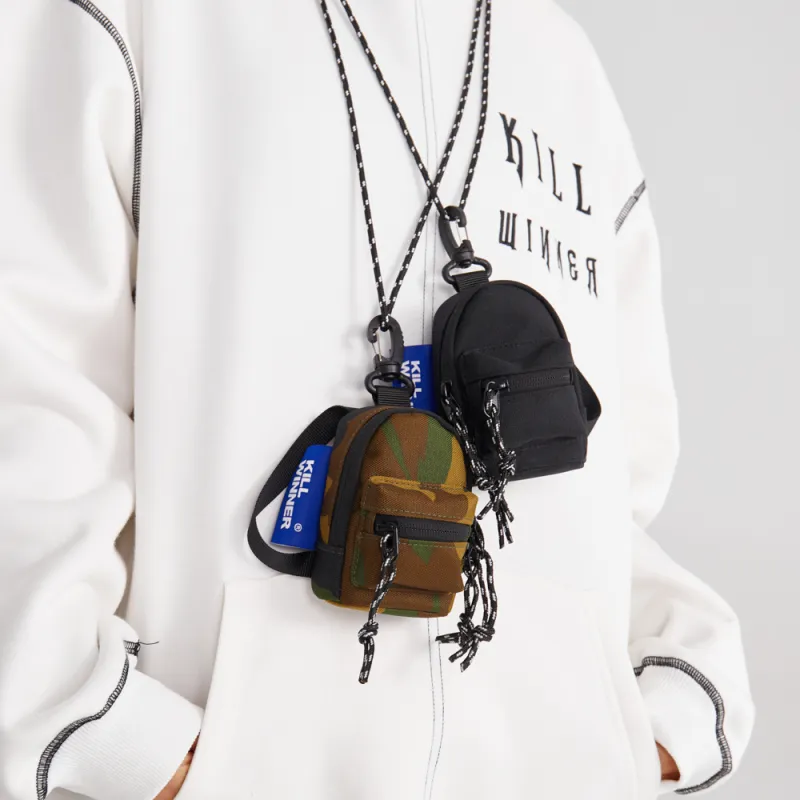 KILLWINNER Polyester Earphone Case, Small Backpack, Crossbody Bag, Shoulder Bag Unisex Multicolor-8