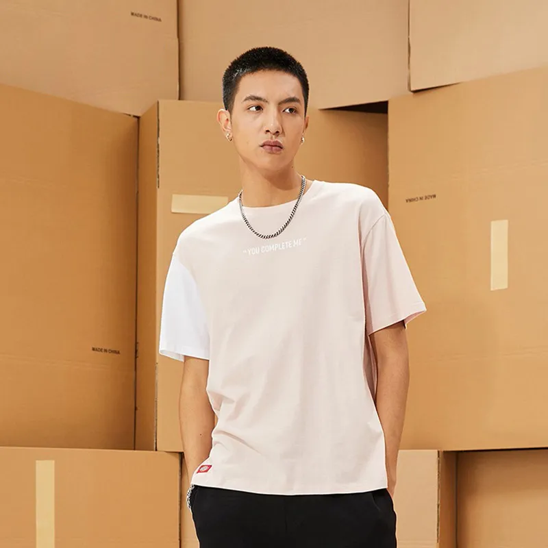 Dickies SS22 T-Shirt Unisex White/Dusty Pink-5